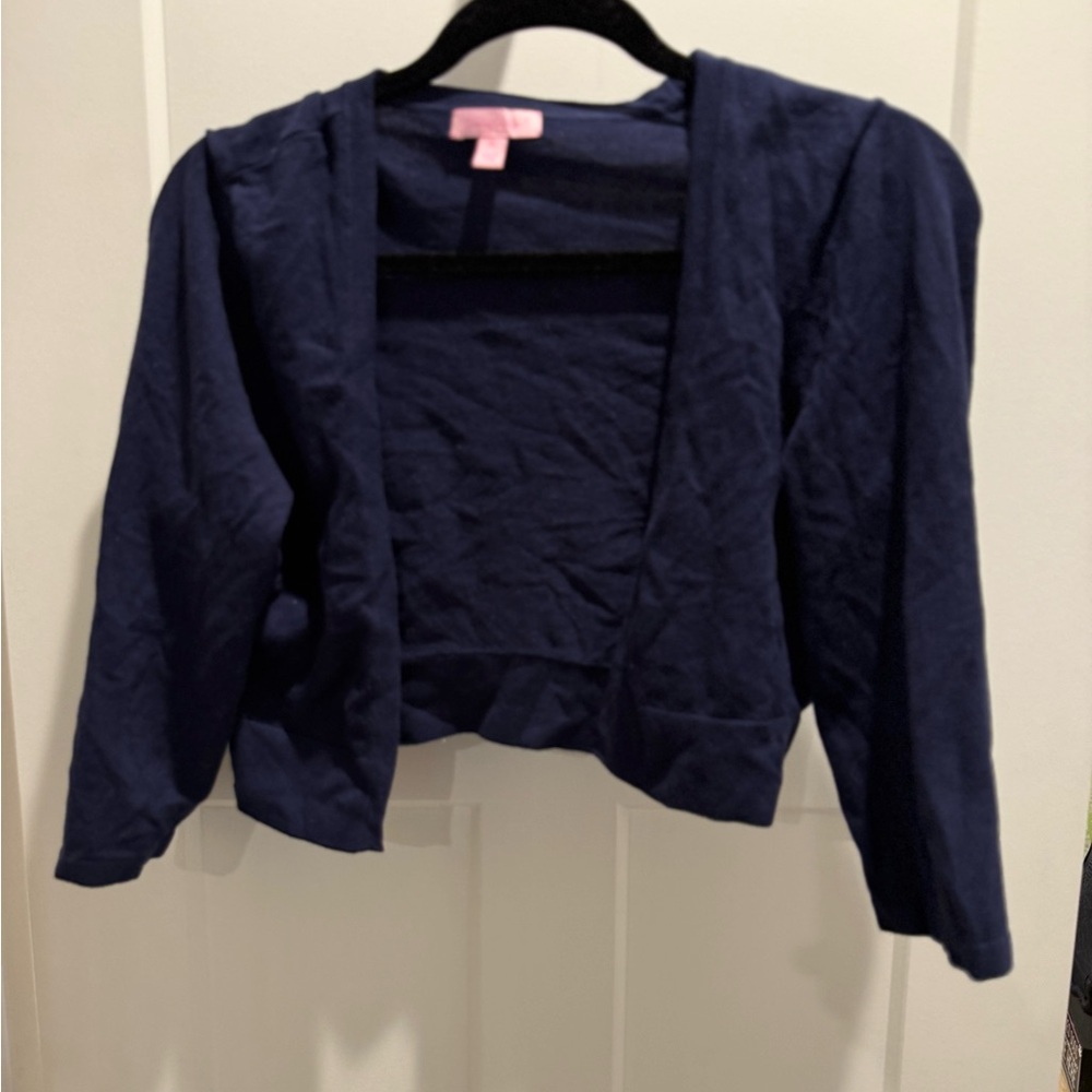 Lilly Pulitzer Navy Blue Cardigan